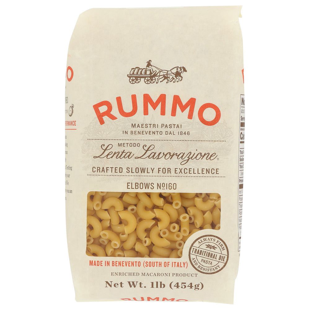 RUMMO: Classic Elbow Pasta, 1 lb