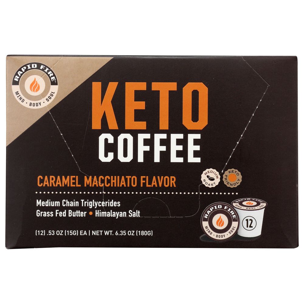 RAPID FIRE: Coffee Crml Macchia 12Pc, 4 PK