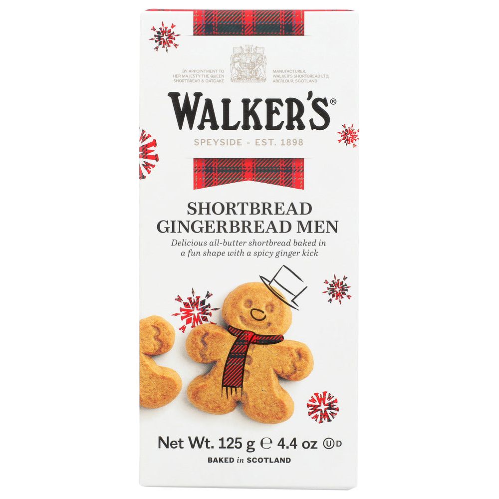WALKERS: Shortbread Gingerbread Mn, 4.4 oz