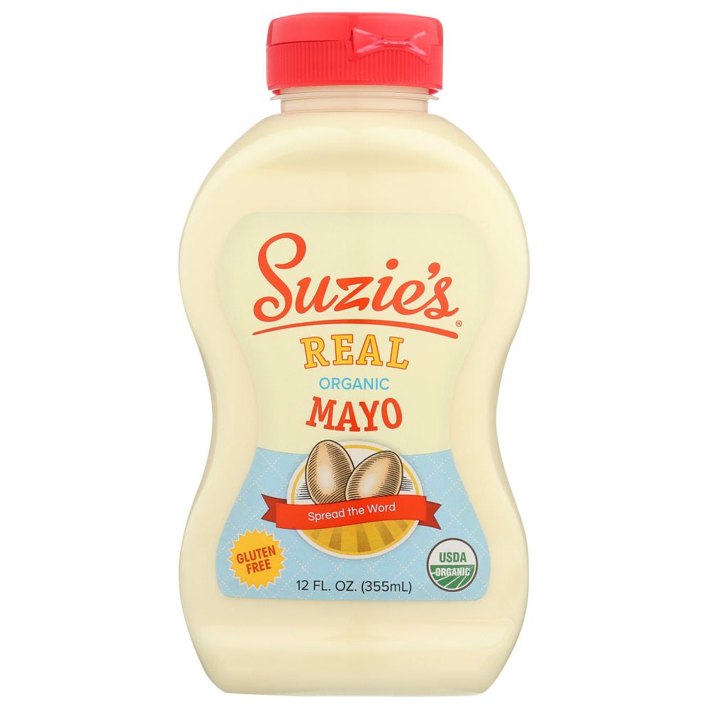 SUZIE'S: Mayonnaise Organic, 12 fo