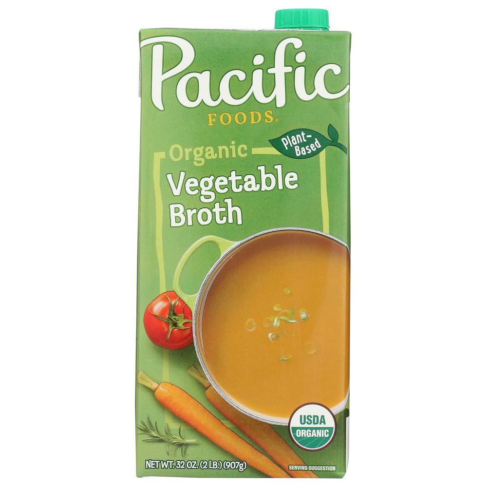 PACIFIC FOODS: Organic Broth Vegetable, 32 oz