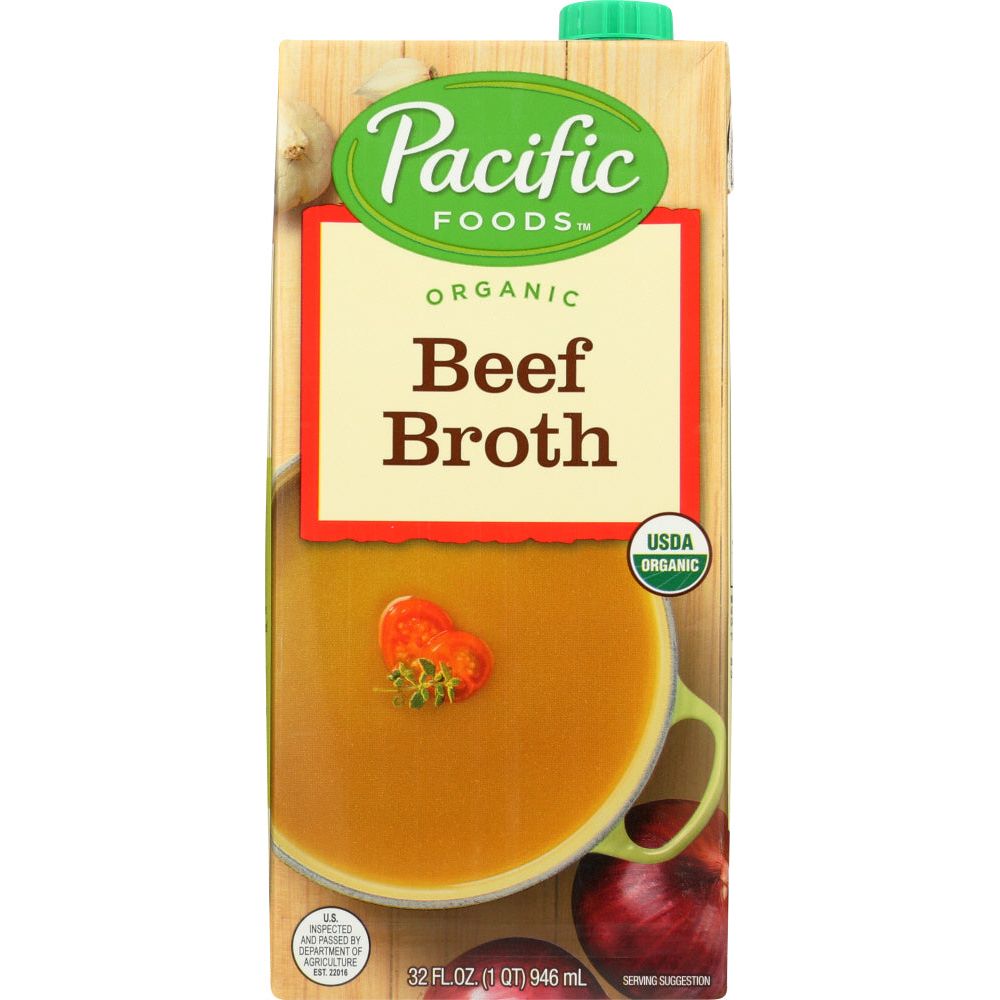 PACIFIC FOODS: Organic Broth Beef, 32 oz
