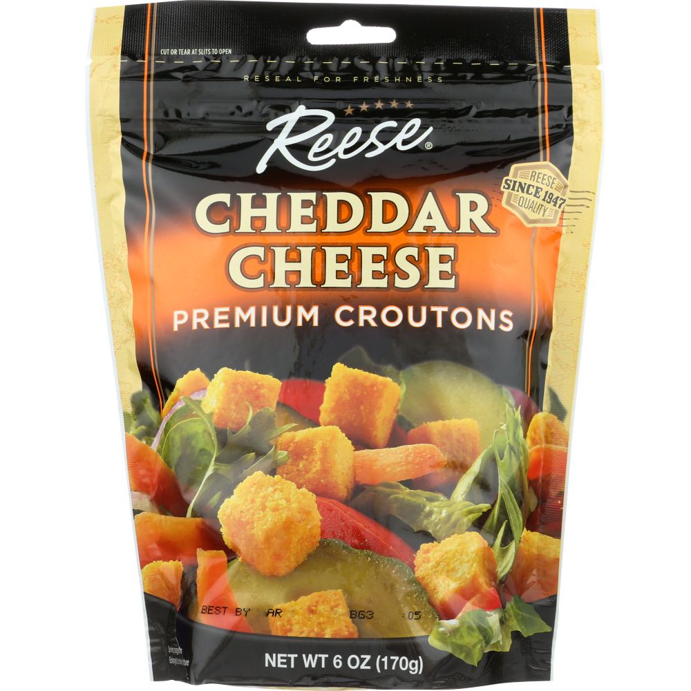 REESE: Crouton Chdr Chs, 6 oz