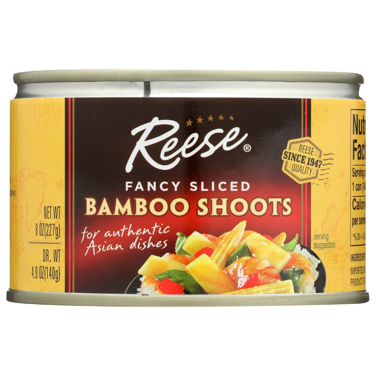REESE: Bamboo Shoots Fancy Sliced, 8 oz
