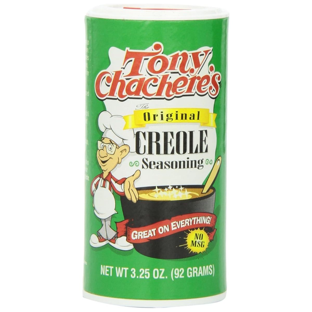 TONY CHACHERES: Original Creole Seasoning, 3.25 oz