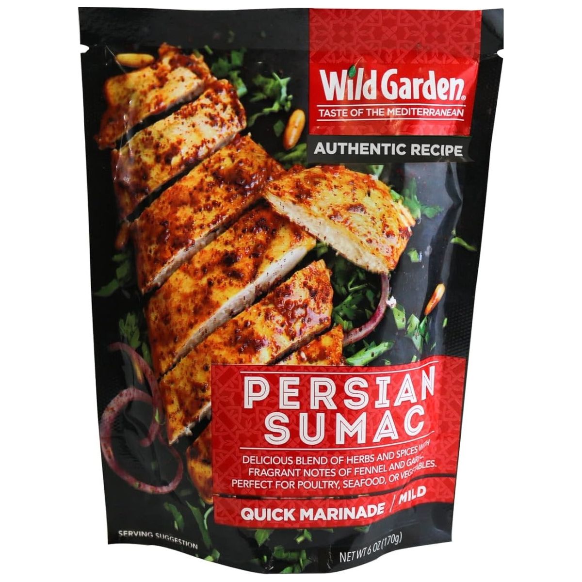 WILD GARDEN: Persian Sumac Quick Marinade, 6 oz