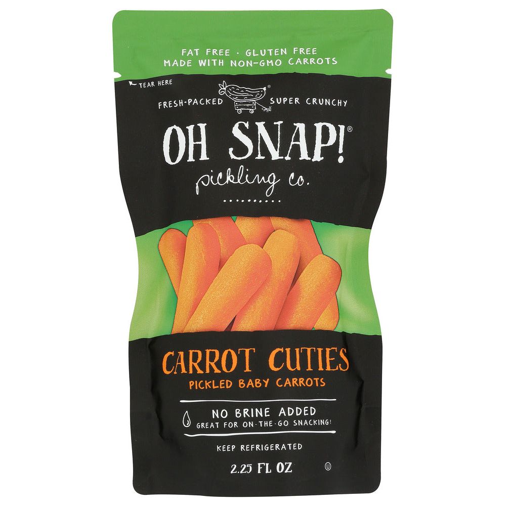 OH SNAP: Carrot Cuties Pickled Carrot Sticks, 2.25 oz