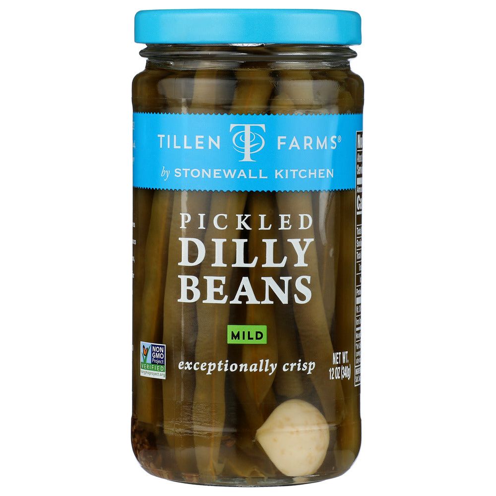 TILLEN FARMS: Crispy Dilly Beans Pickled Extra Mild, 12 oz