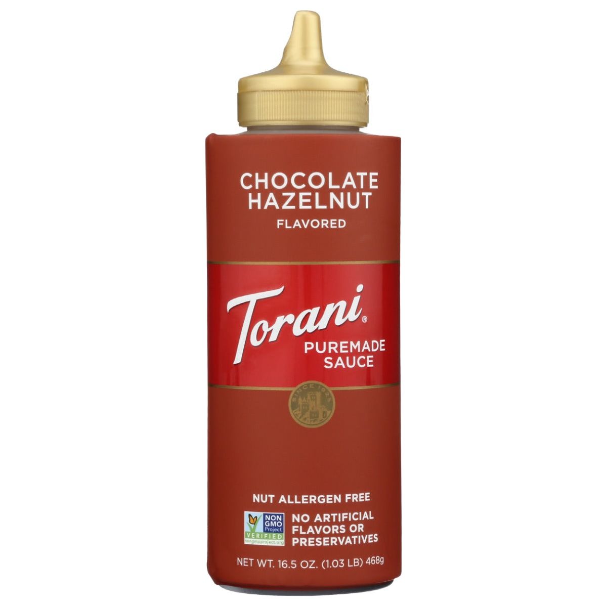 TORANI: Sauce Chocolate Hzlnt, 16.5 oz