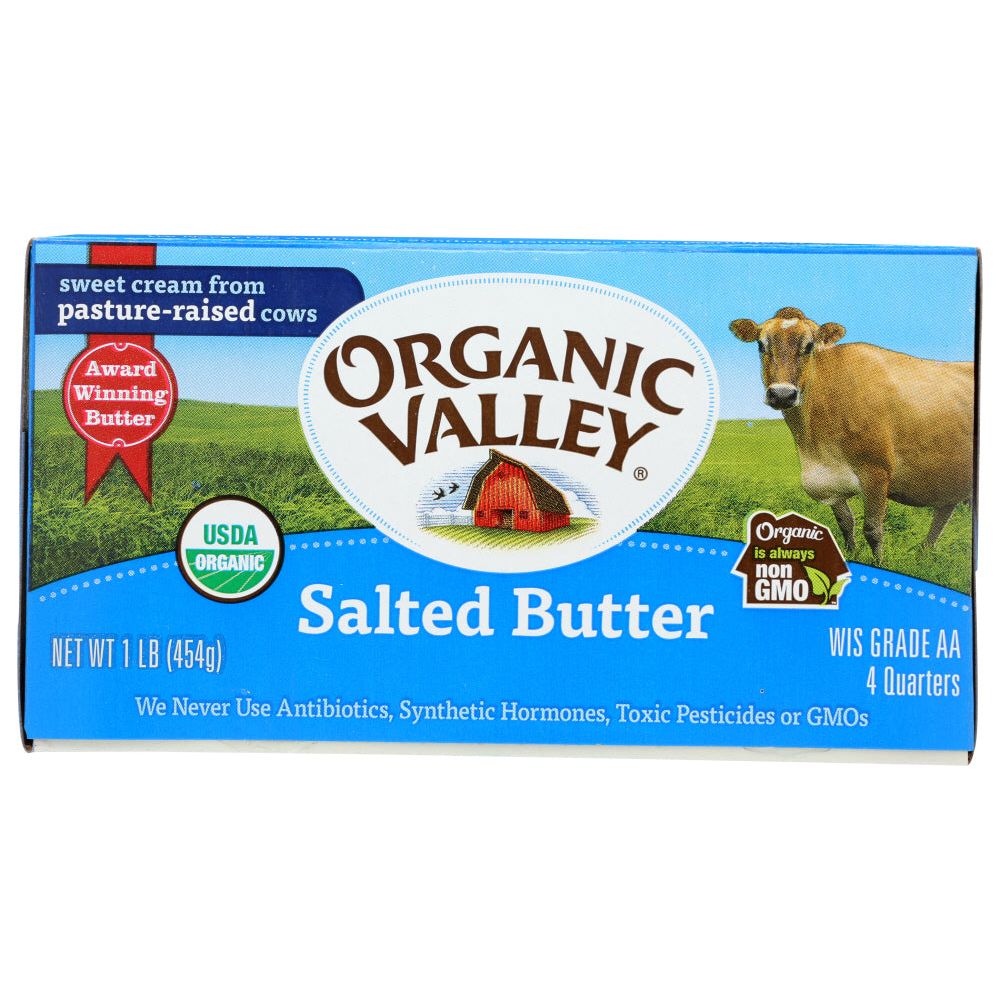 ORGANIC VALLEY: Salted Butter, 16 oz