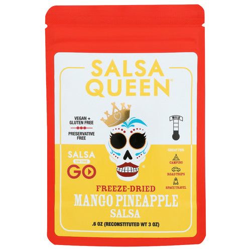 SALSA QUEEN: Salsa Dry Mngo Pineapple, 0.6 OZ