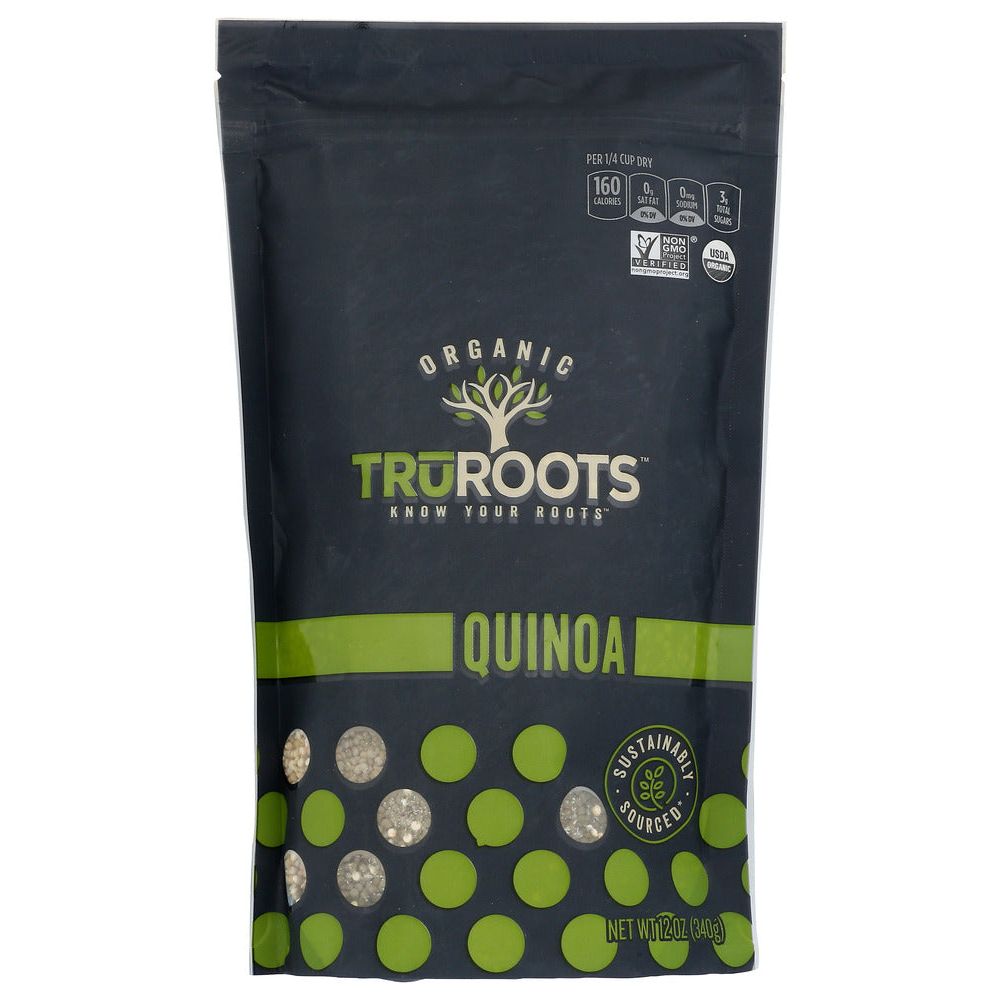 TRUROOTS: Whole Grain Organic Quinoa, 12 oz