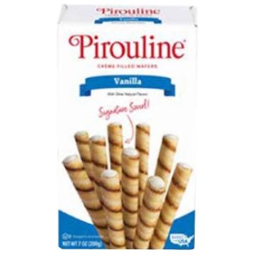 PIROULINE: Creme Filled Wafers Vanilla, 7 oz