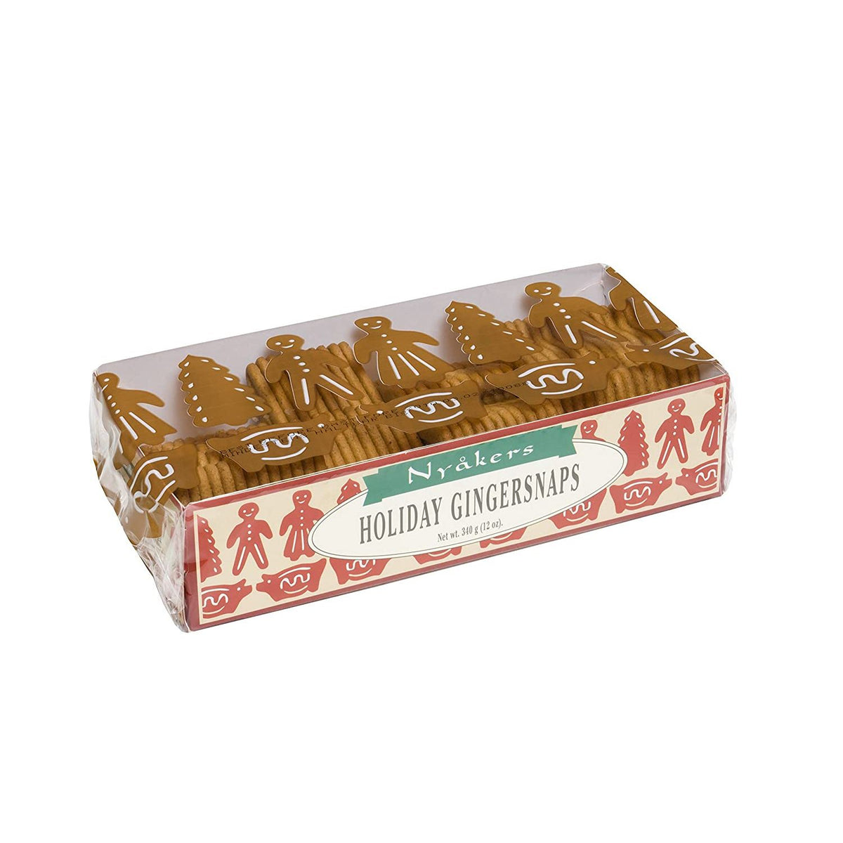 NYAKERS: Cookie Ginger Snap Hlday, 13.05 oz