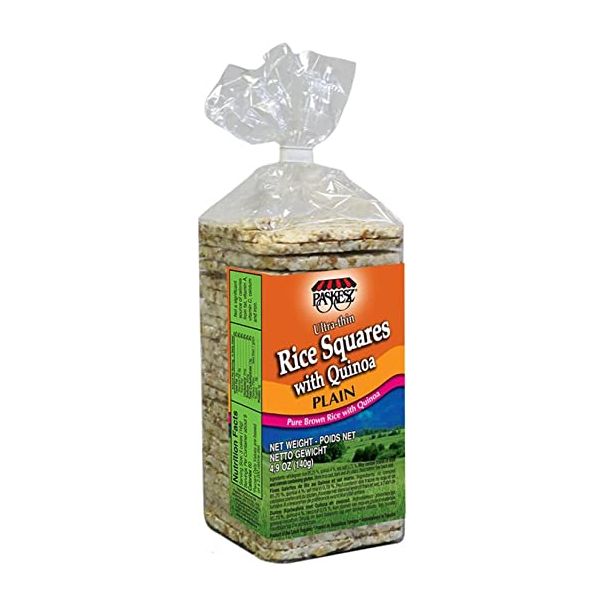 PASKESZ: Rice & Quinoa Sqr Plain, 4.9 oz
