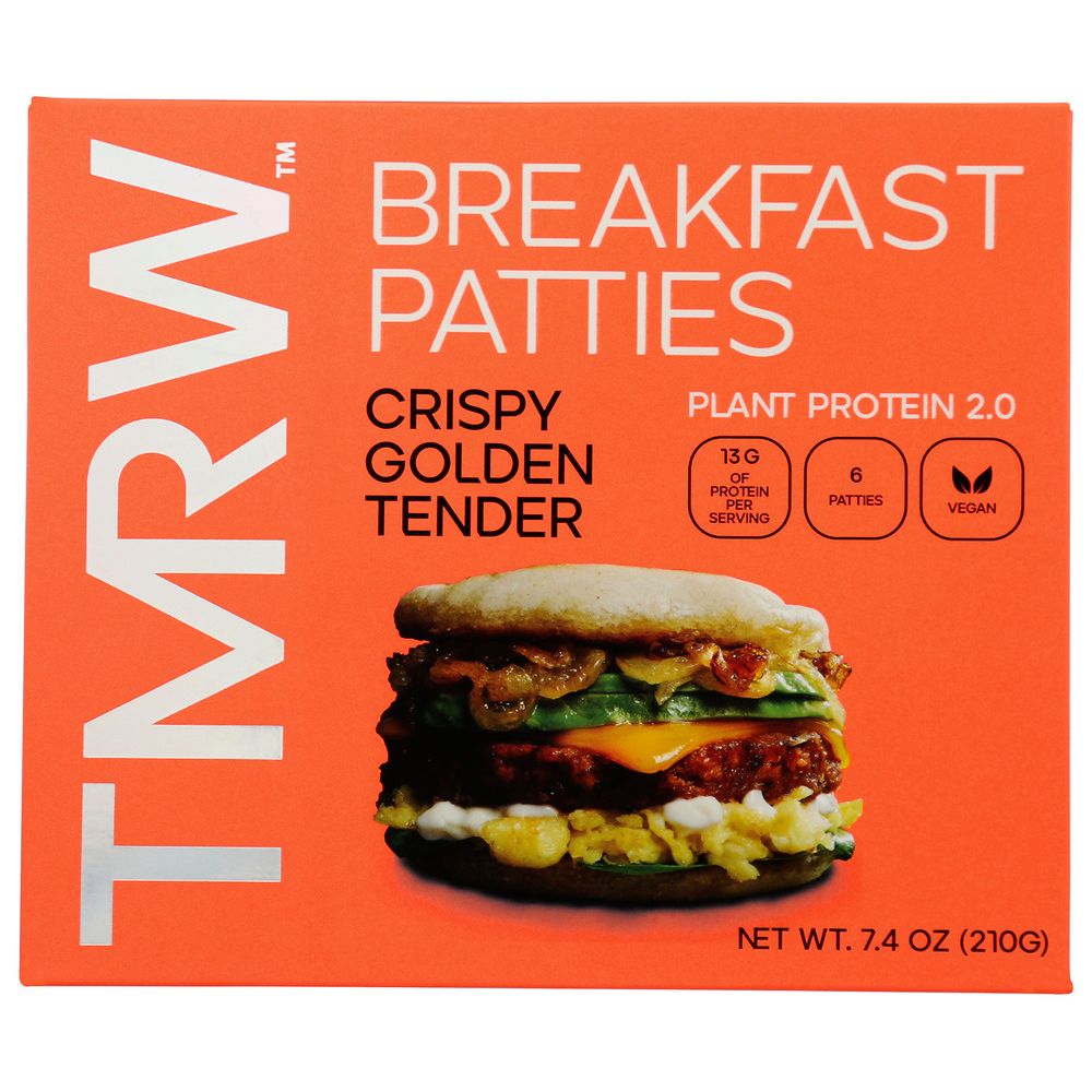 TMRW FOODS: Breakfast Patties, 7.4 oz