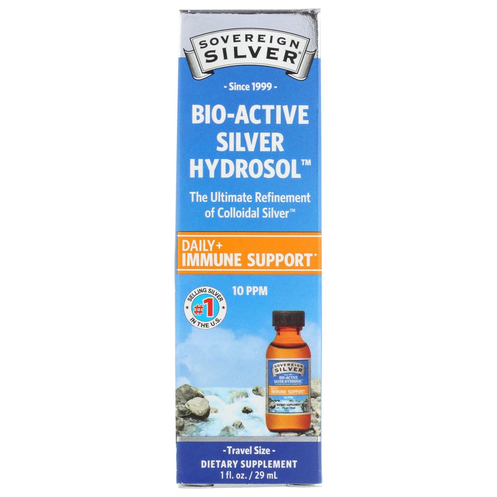 SOVEREIGN SILVER: Bio Active Silver Hydrosol Twist Top, 1 oz