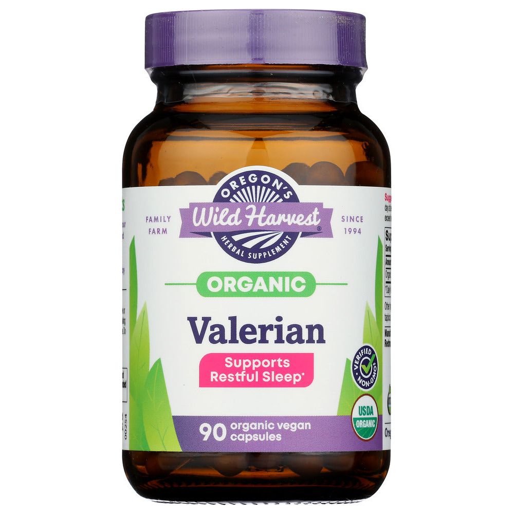 OREGONS WILD HARVEST: Valerian Organic, 90 cp
