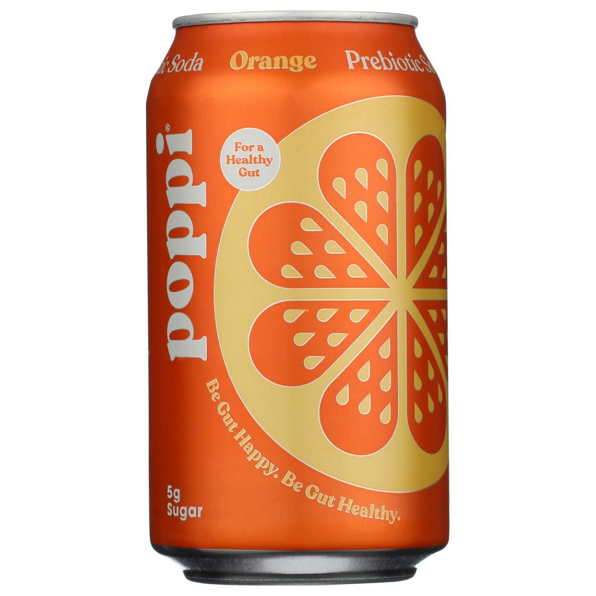 POPPI: Orange Prebiotic Soda, 12 fo
