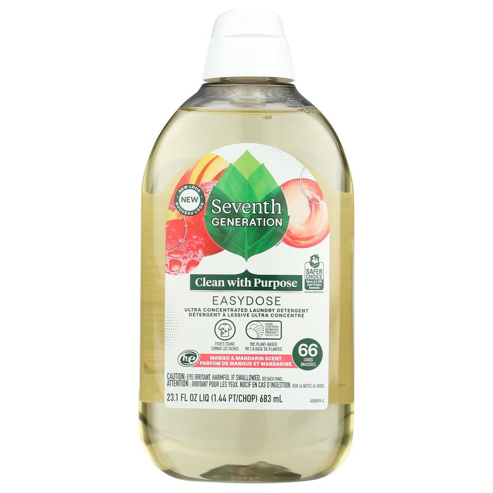 SEVENTH GENERATION: Detergent Liq Lndry Mgmdn, 23.1 fo