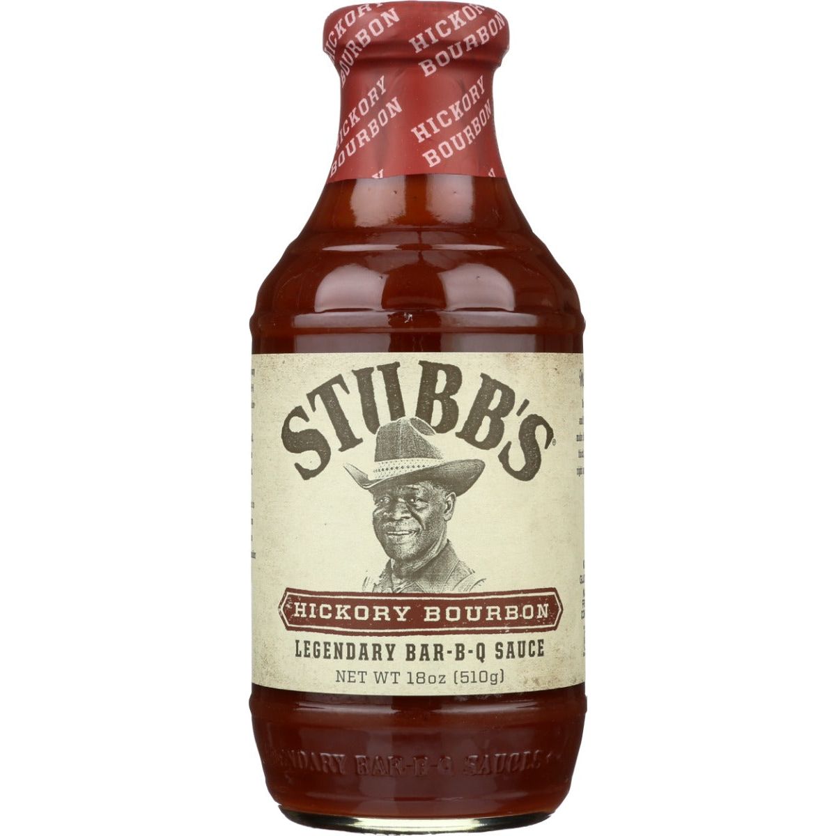 STUBB'S: All-Natural Bar-B-Q Sauce Hickory Bourbon, 18 oz