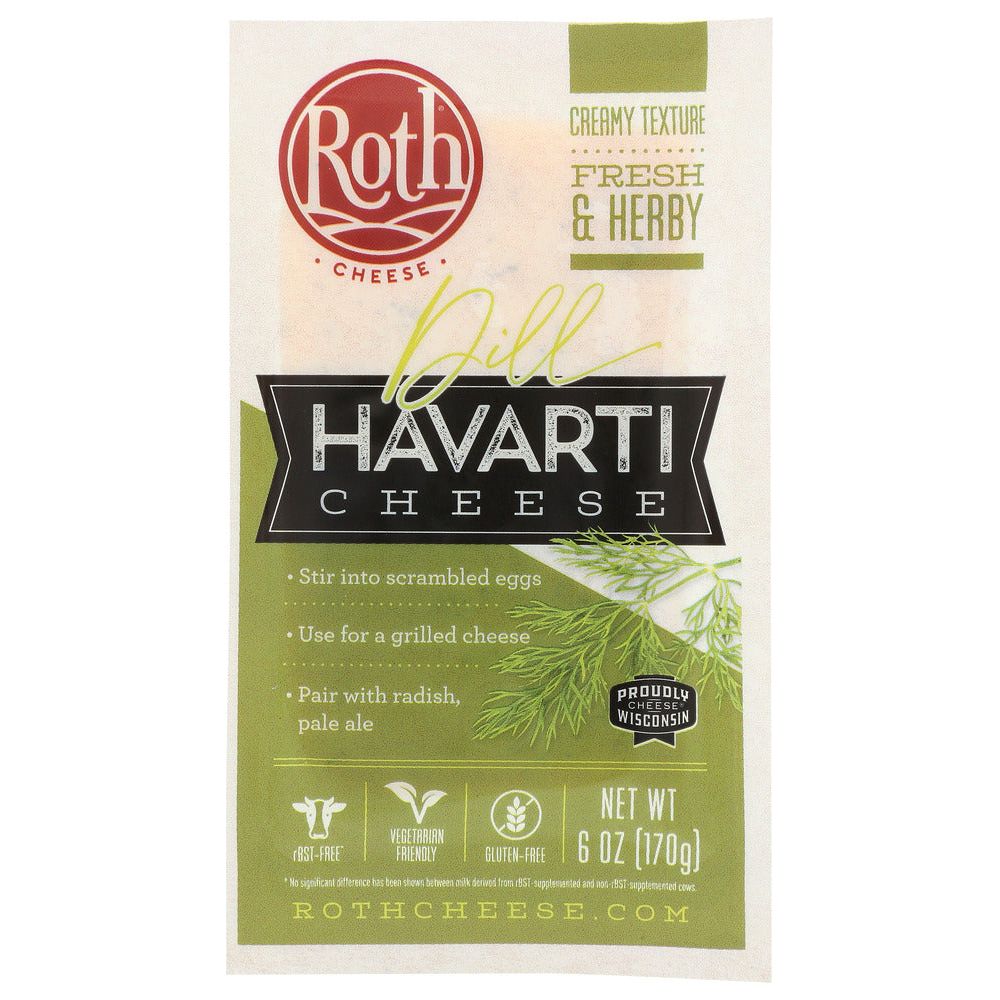 ROTH: Havarti Dill Cheese, 6 oz