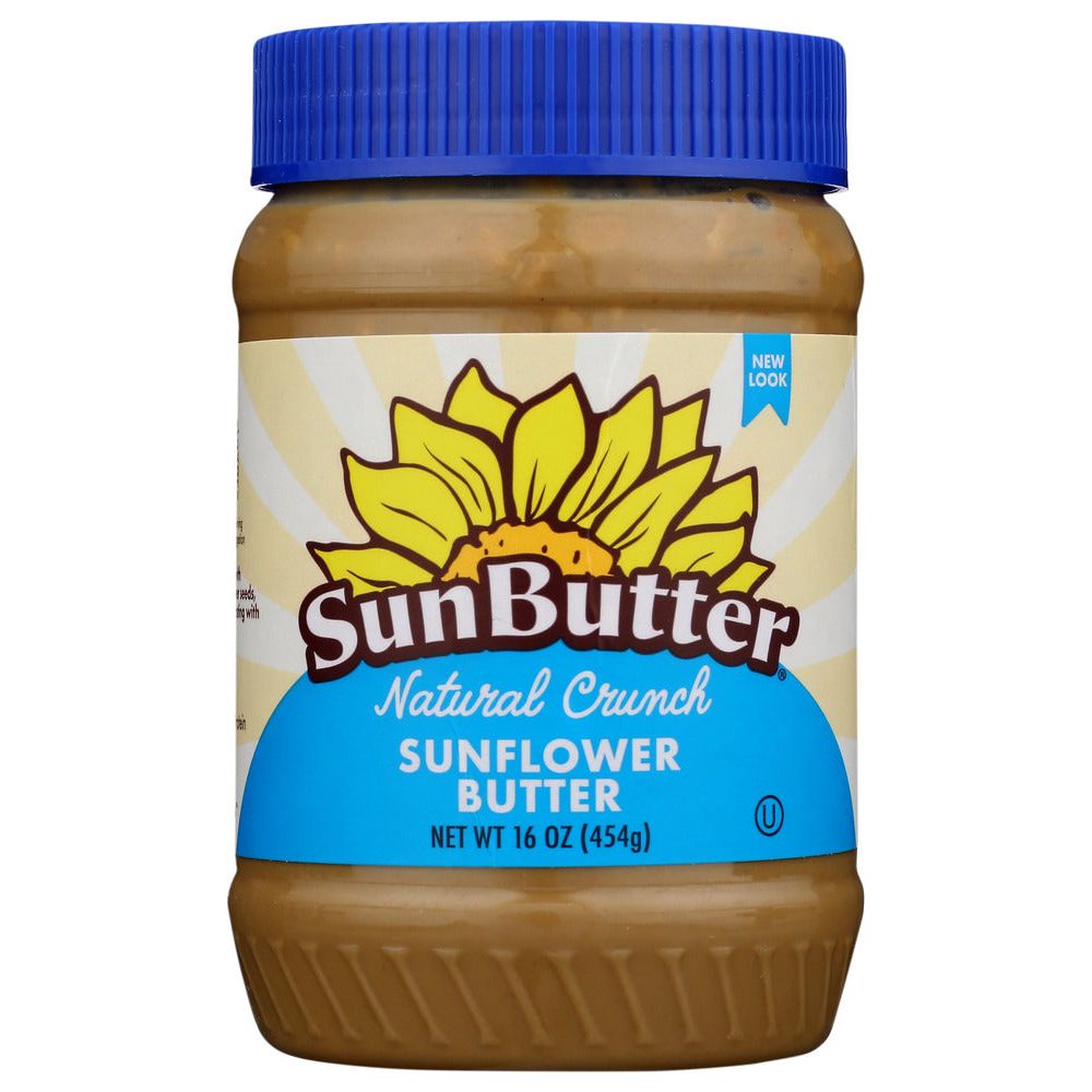 SUNBUTTER: Natural Crunch Sunflower Seed Spread, 16 oz