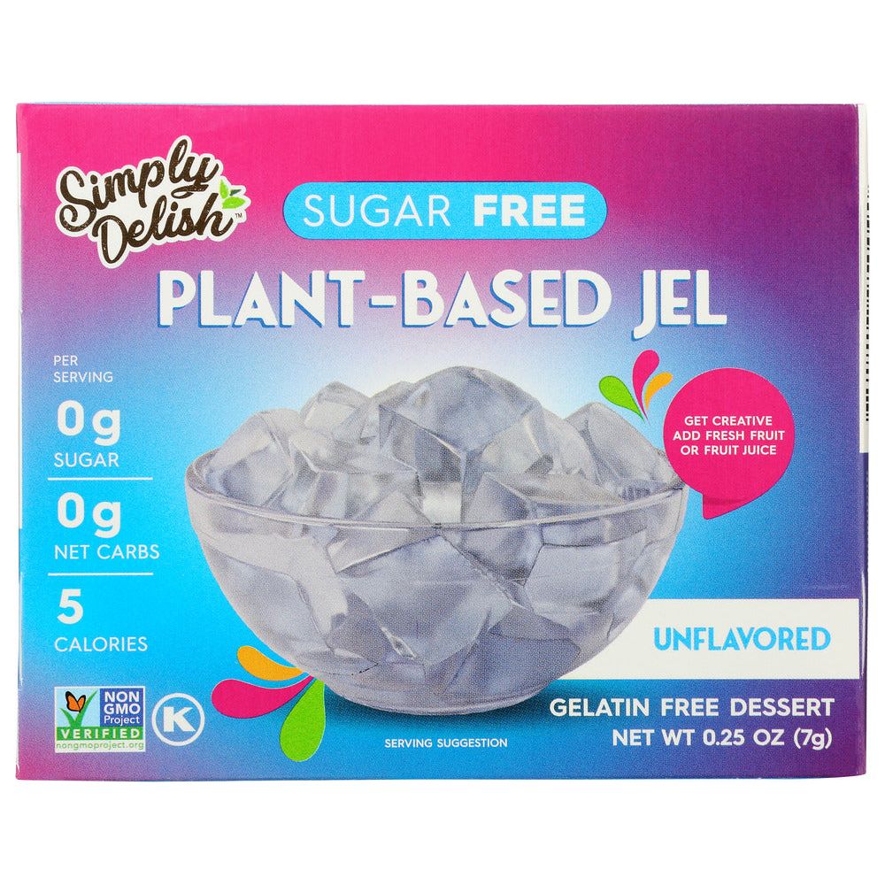 SIMPLY DELISH: Jel Dessert Unflavored, 0.3 oz
