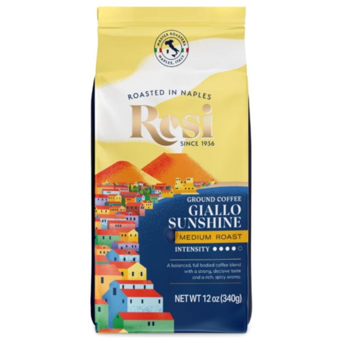 RESI: Ground Coffee Giallo Sunshine Medium Roast, 12 oz