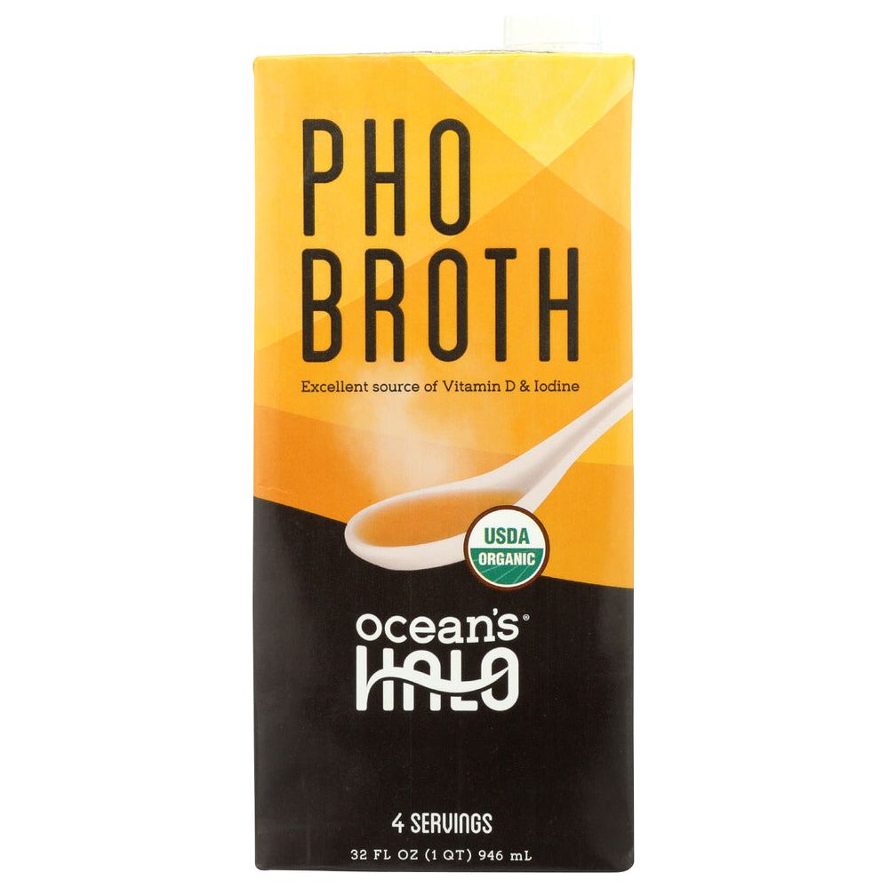 OCEANS HALO: Organic Pho Broth, 32 oz