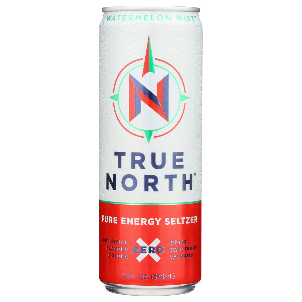 TRUE NORTH: Watermelon Mist Energy Drink, 12 fo