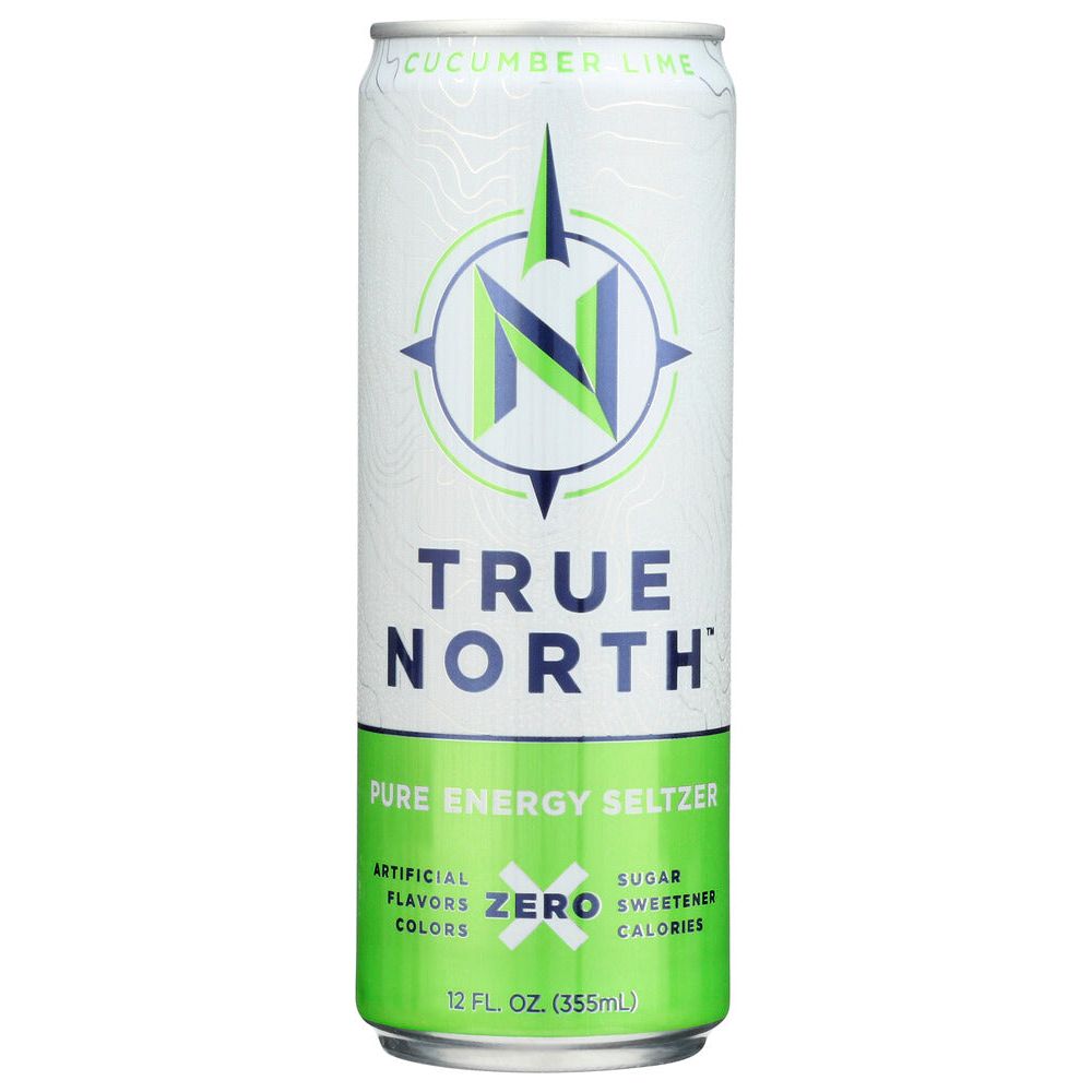TRUE NORTH: Cucumber Lime Energy Drink, 12 fo