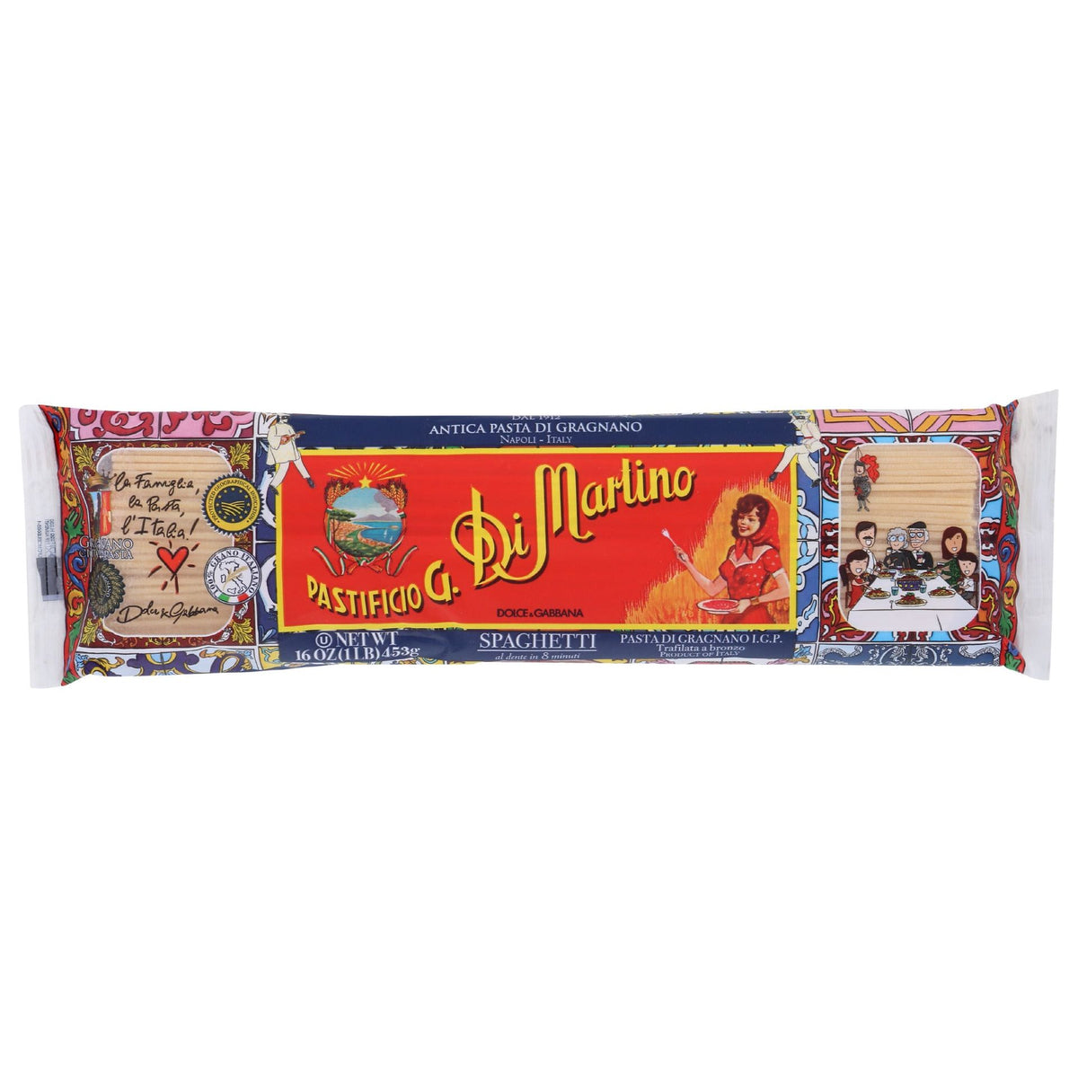 PASTIFICIO G DI MARTINO: Pasta Spaghetti, 1 lb