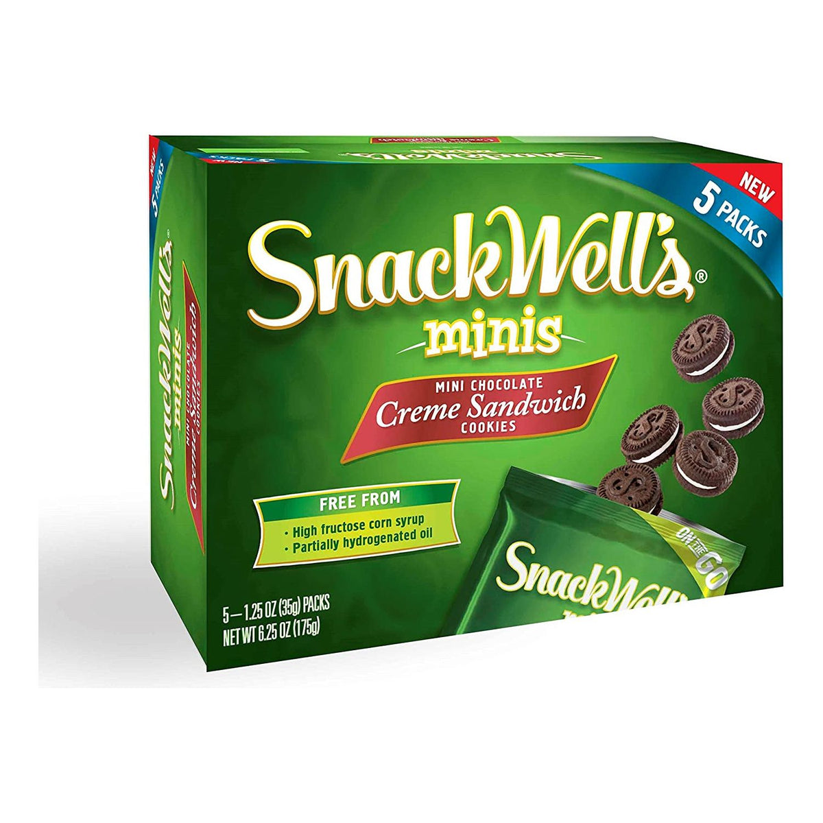 SNACKWELLS: Cookie Sndwch Mini Choc, 6.25 oz