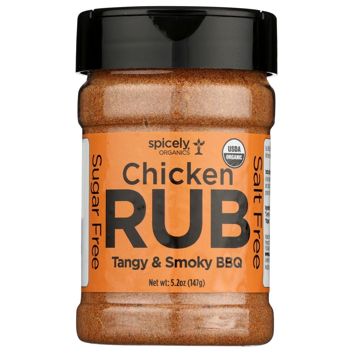 SPICELY ORGANICS: Tangy And Smoky Bbq Chicken Rub, 5.2 oz
