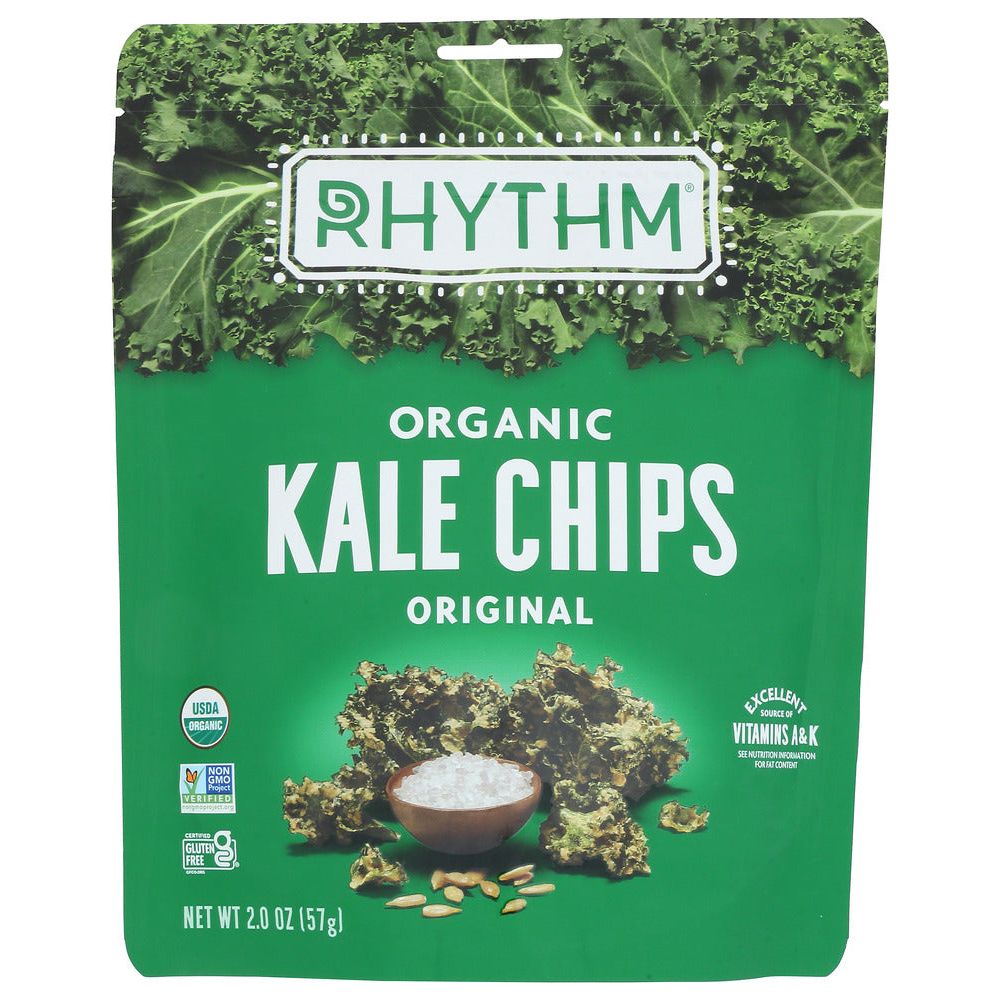 RHYTHM SUPERFOODS: Kale Chips Original, 2 oz