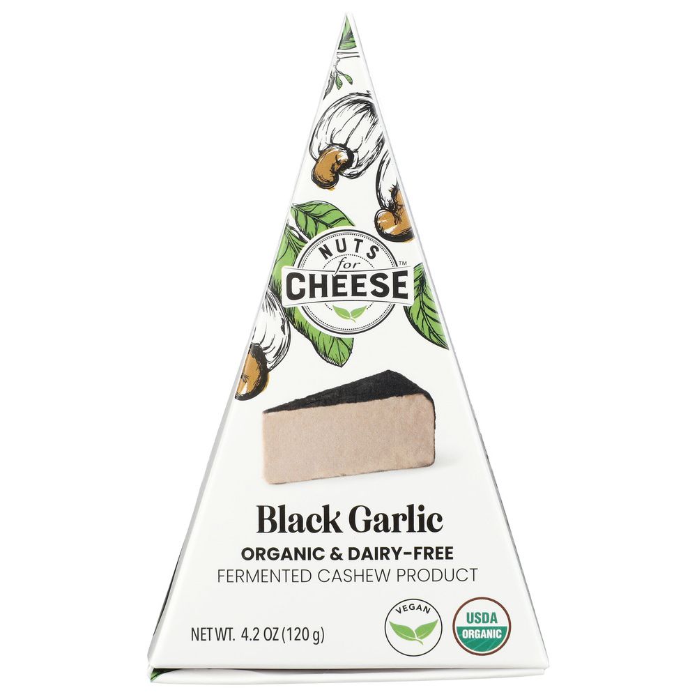 NUTS FOR CHEESE: Cheese Black Garlic Ew, 4.2 oz