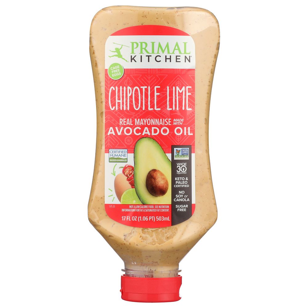 PRIMAL KITCHEN: Mayo Chptl Lime Avo Oil, 17 oz