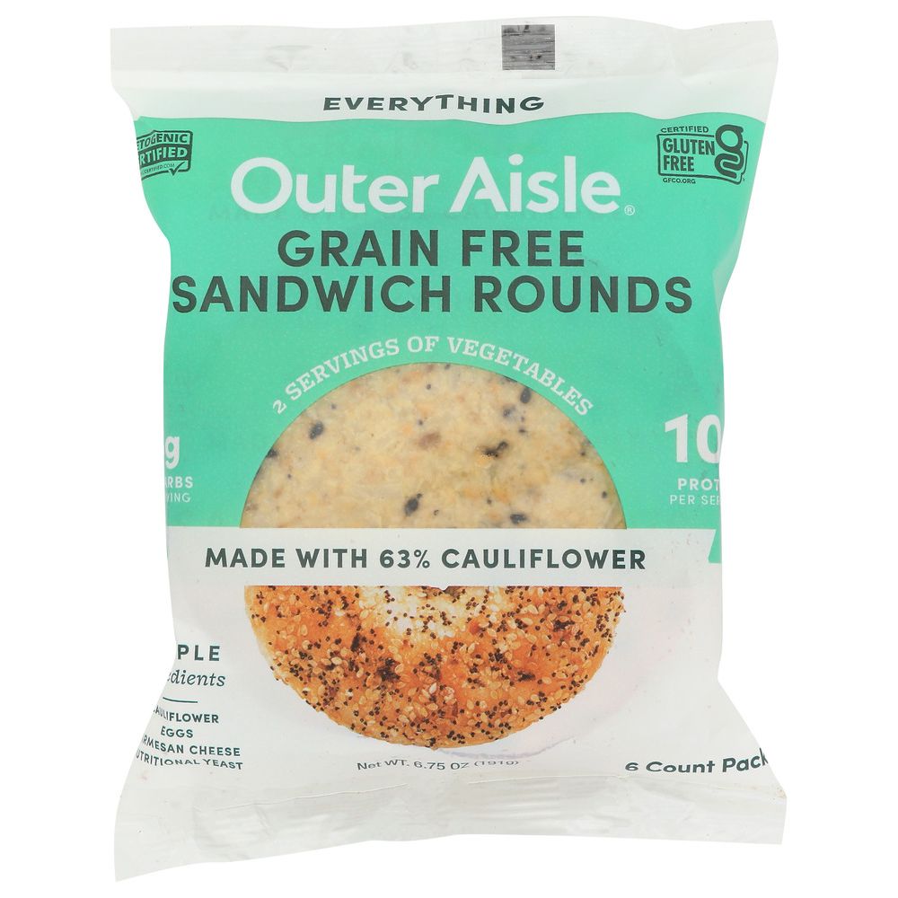 OUTER AISLE GOURMET: Sandwich Caulflwr Everyth, 6.75 oz