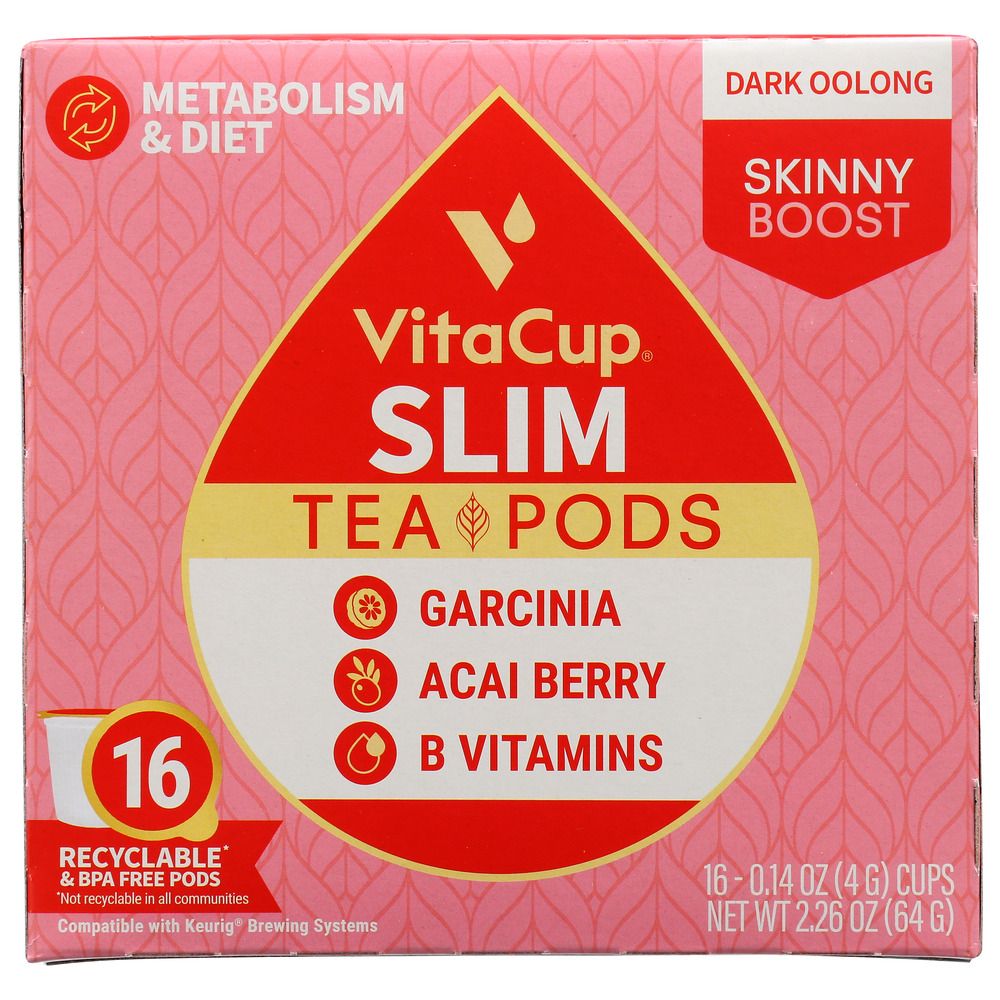 VITACUP: Tea Pods Slim, 16 ea