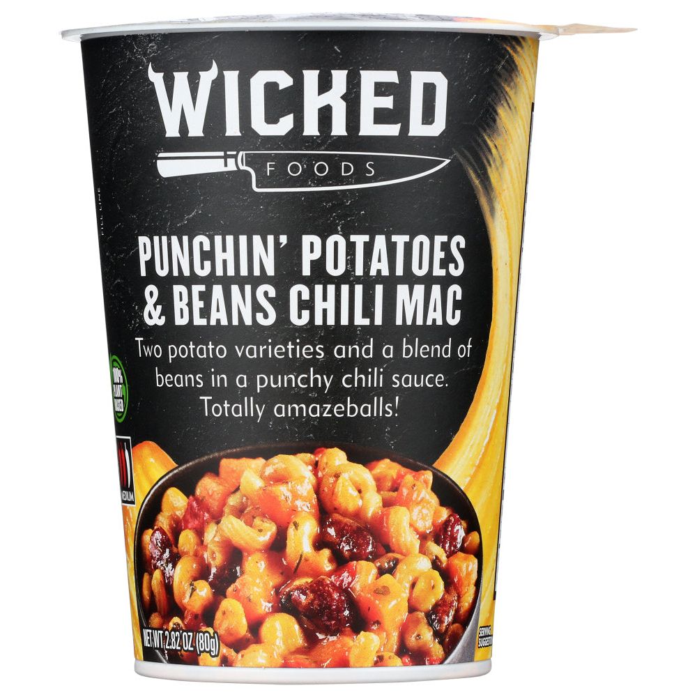 WICKED: Entree Pot Bns Chili Mac, 2.82 oz