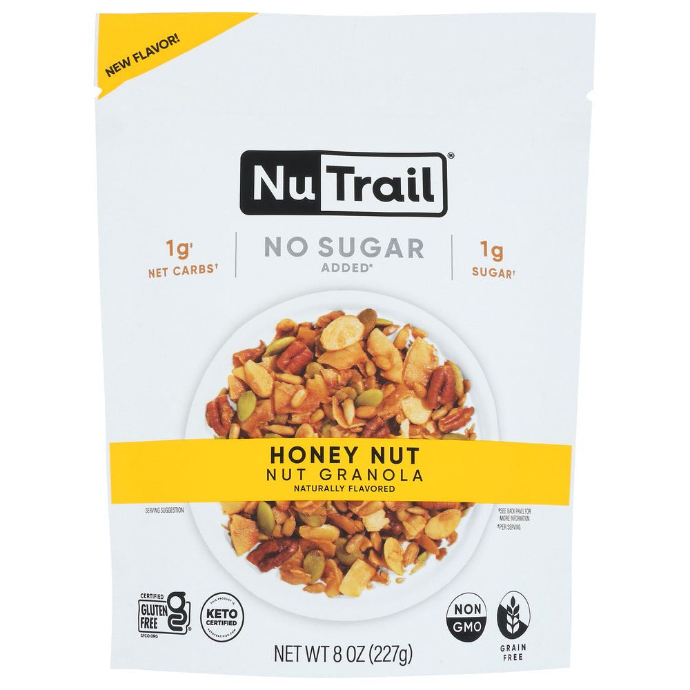 NUTRAIL: Granola Keto Honey Nut, 8 oz