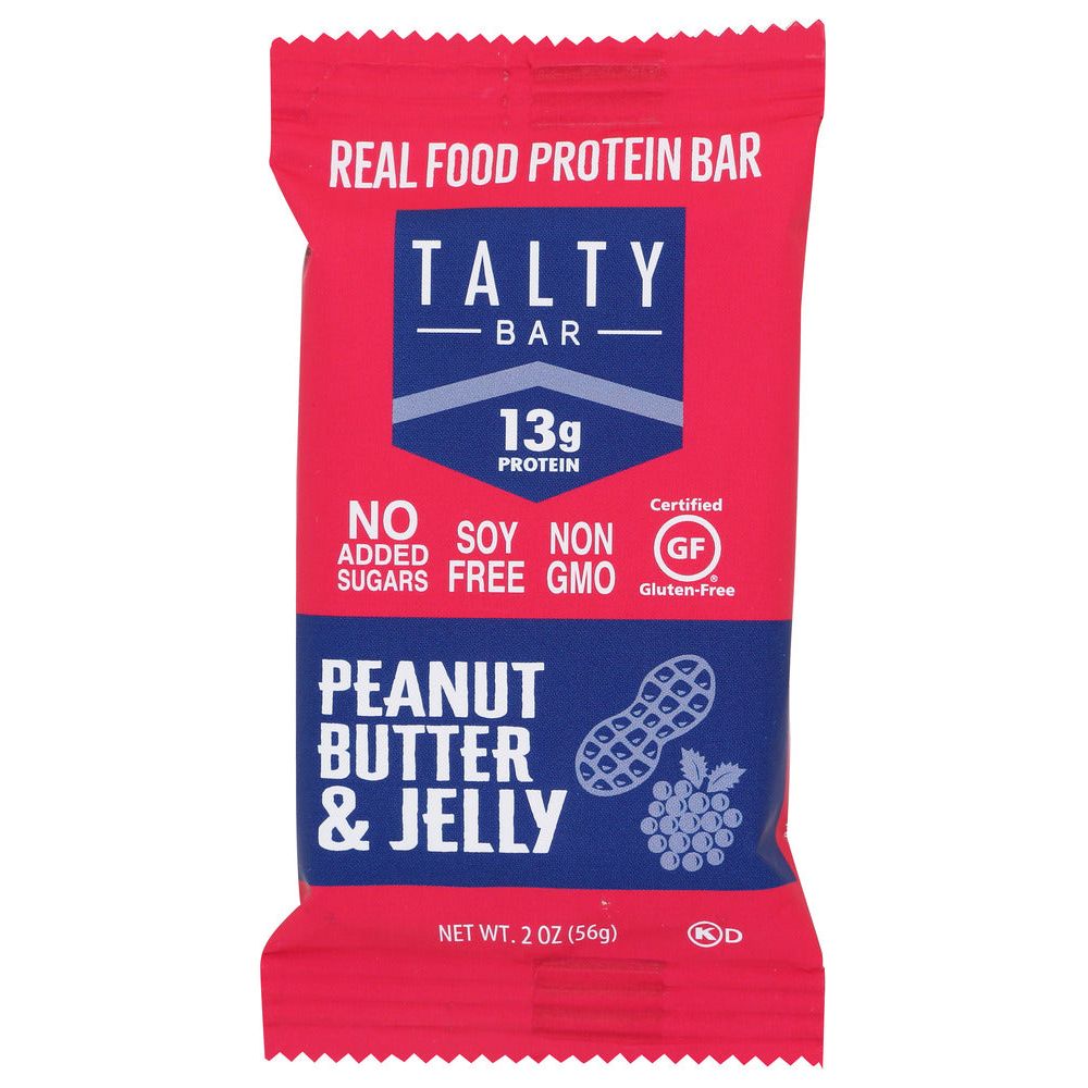 TALTY BAR: Bar Peanut Butter N Jelly, 2 OZ