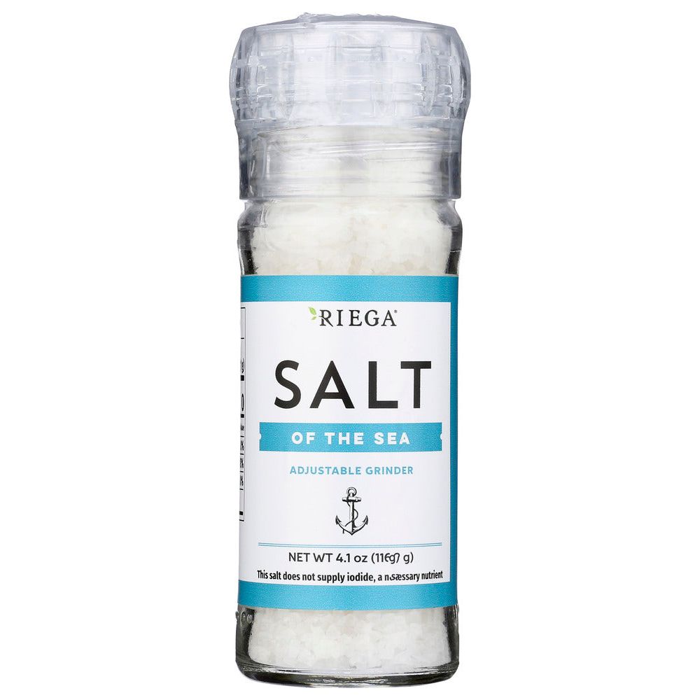 RIEGA: Sea Salt Grinder, 4.1 oz