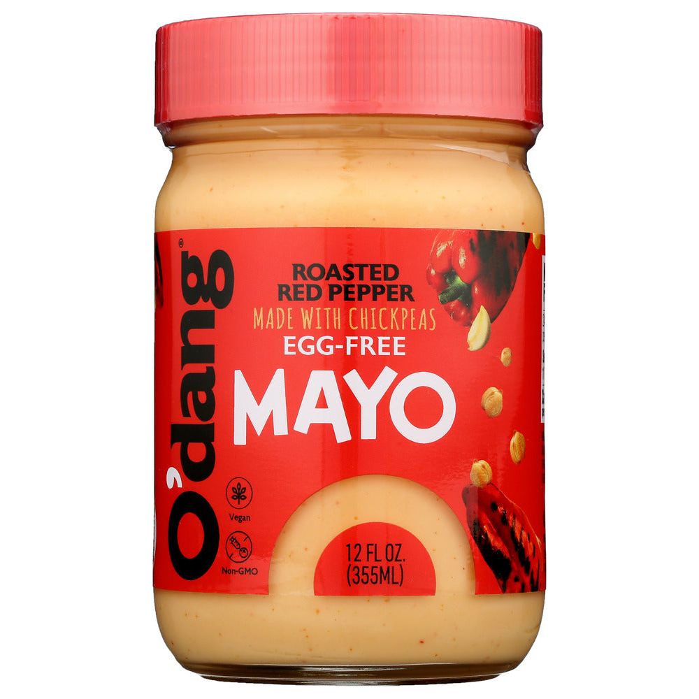ODANG HUMMUS: Mayo Roasted Red Pepper, 12 oz