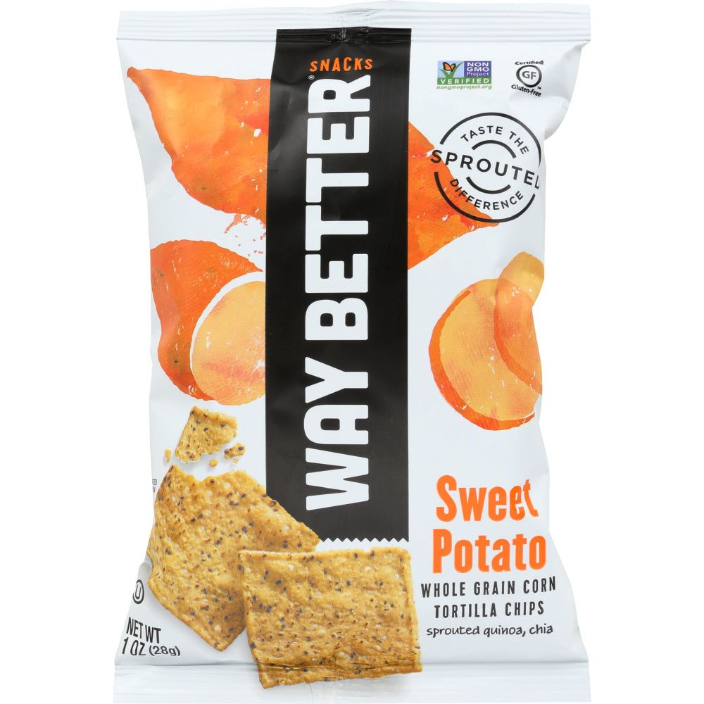WAY BETTER SNACKS: Chip Swt Pto Simply, 1 oz