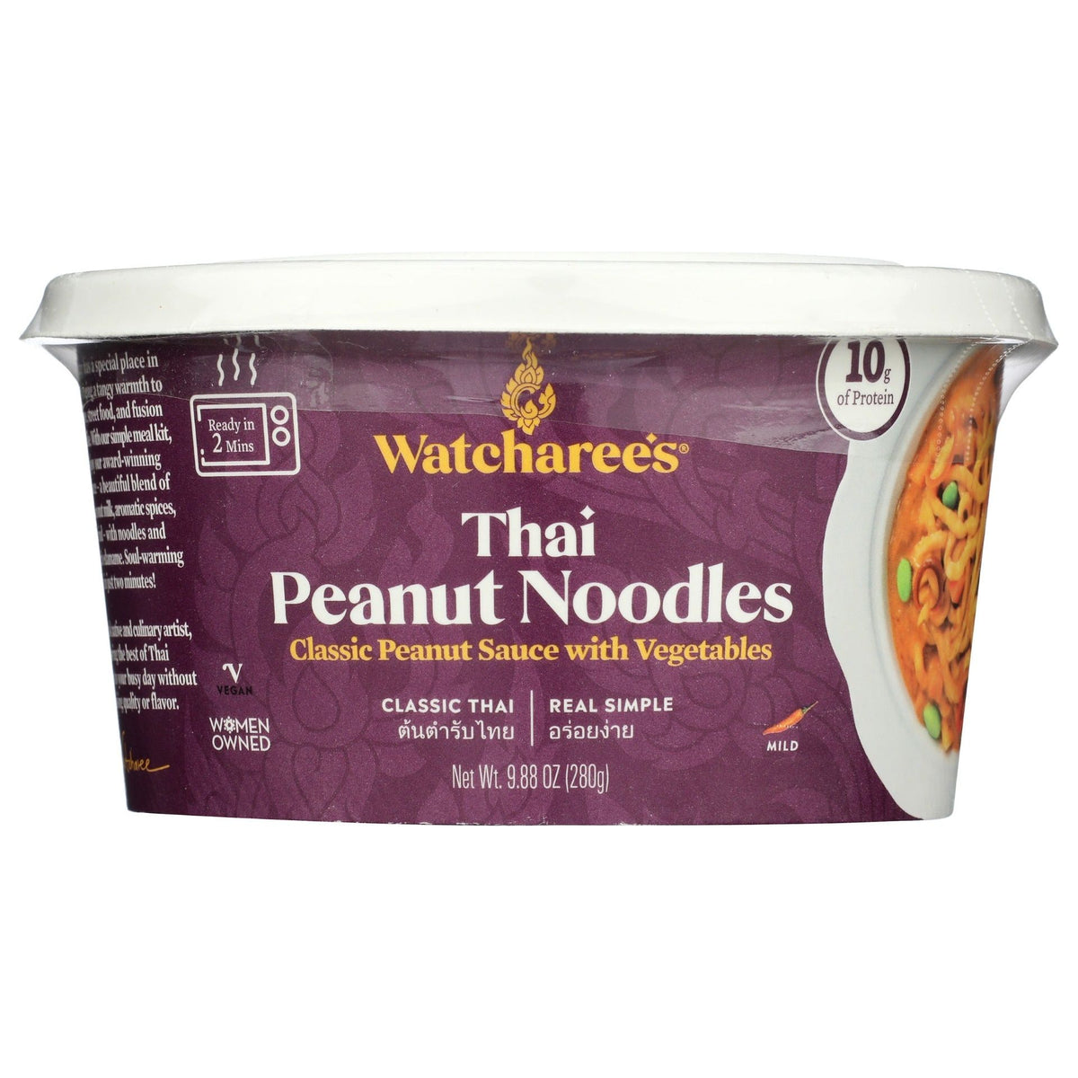 WATCHAREES: Thai Peanut Noodle Bowl, 9.88 oz