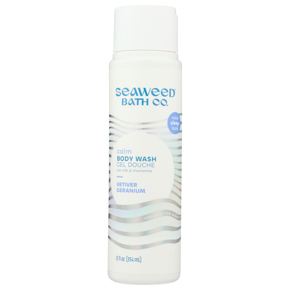 SEAWEED BATH COMPANY: Wash Bdy Calm Vetiver Geranium, 12 FO