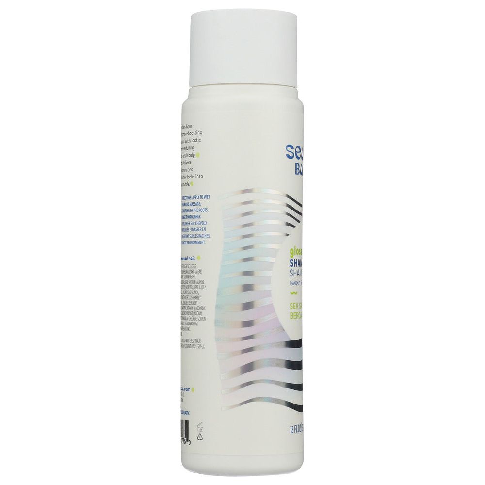 SEAWEED BATH COMPANY: Gloss Shampoo Sea Salt Bergamot, 12 fo