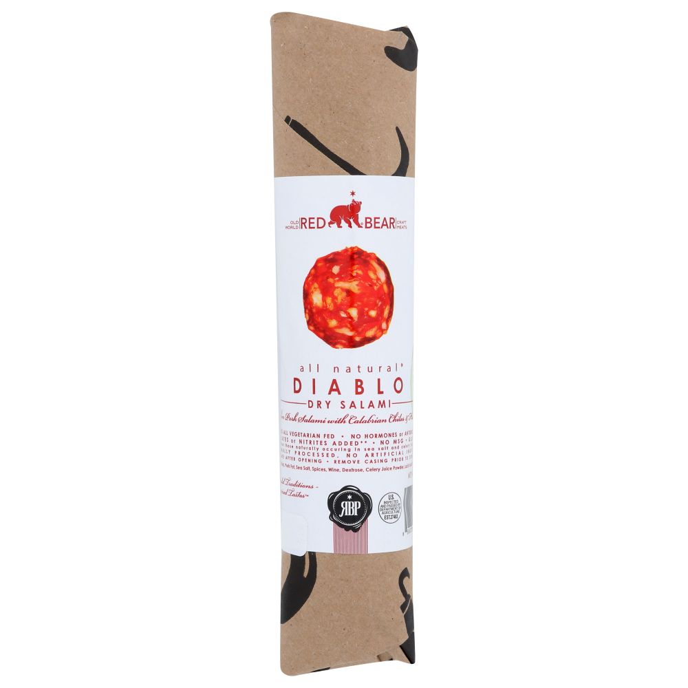 RED BEAR PROVISIONS: Salami Dry Diablo, 6 oz